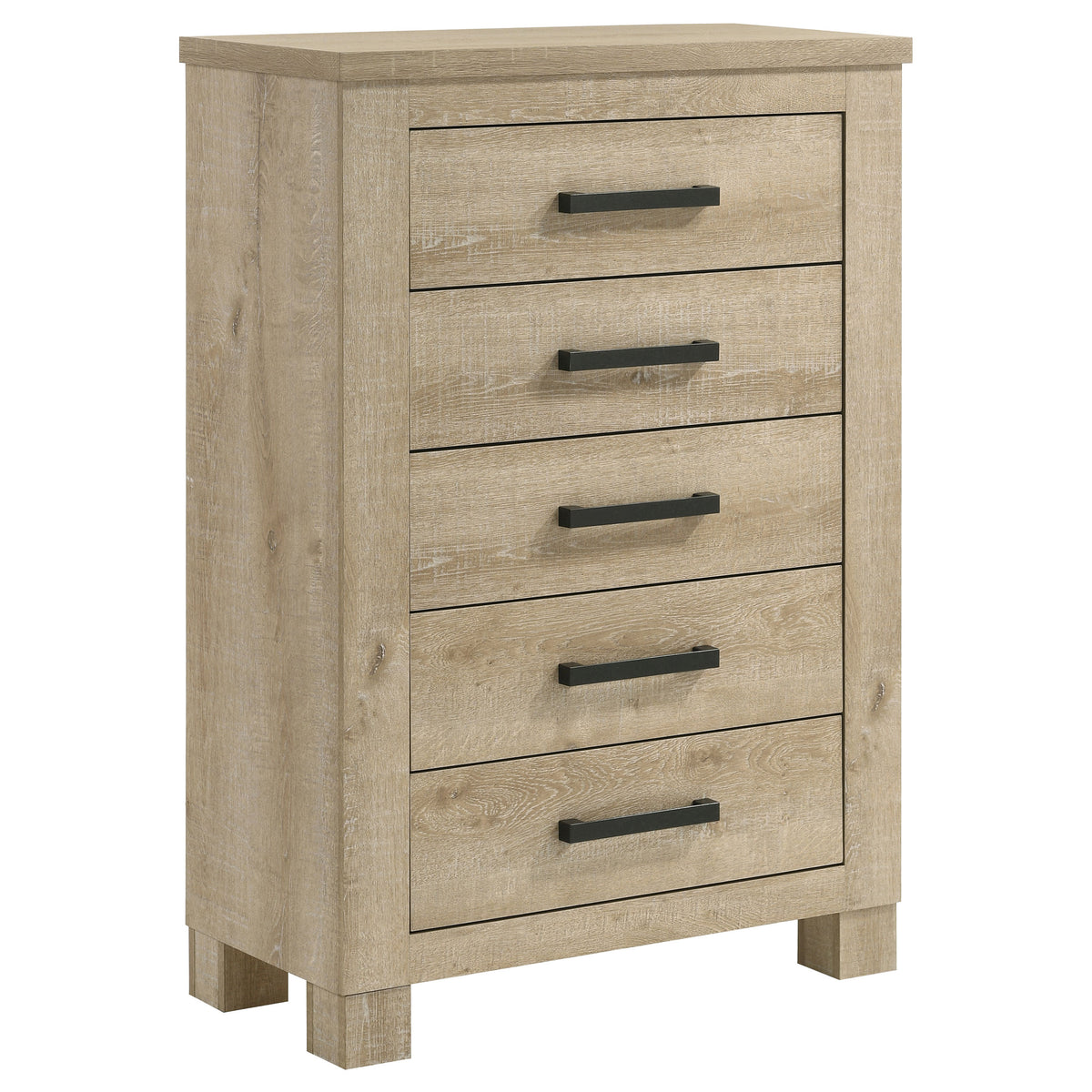 Oakglen Planked Panel Bed & Bedroom Sets - Chest