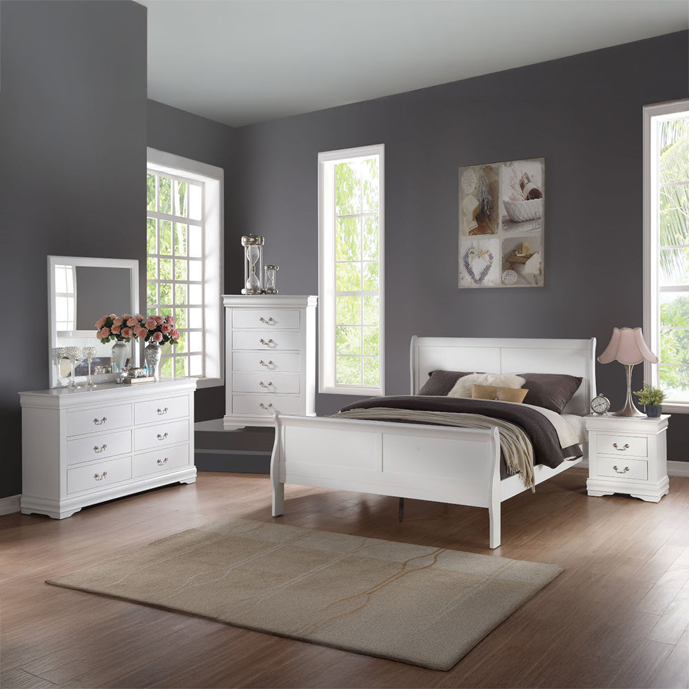 Louis Philippe Sleigh Bedroom Collection