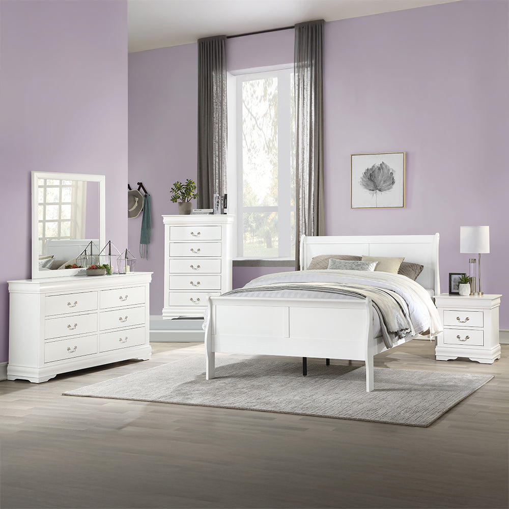 Louis Philippe Sleigh Bedroom Collection
