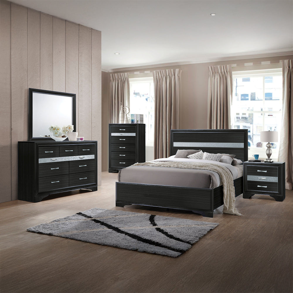 Naima Panel Bed