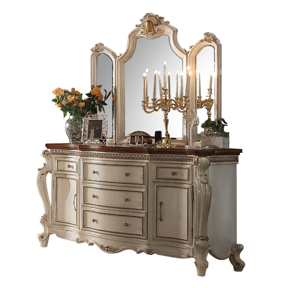 Picardy Bow-Front Bedroom Storage
