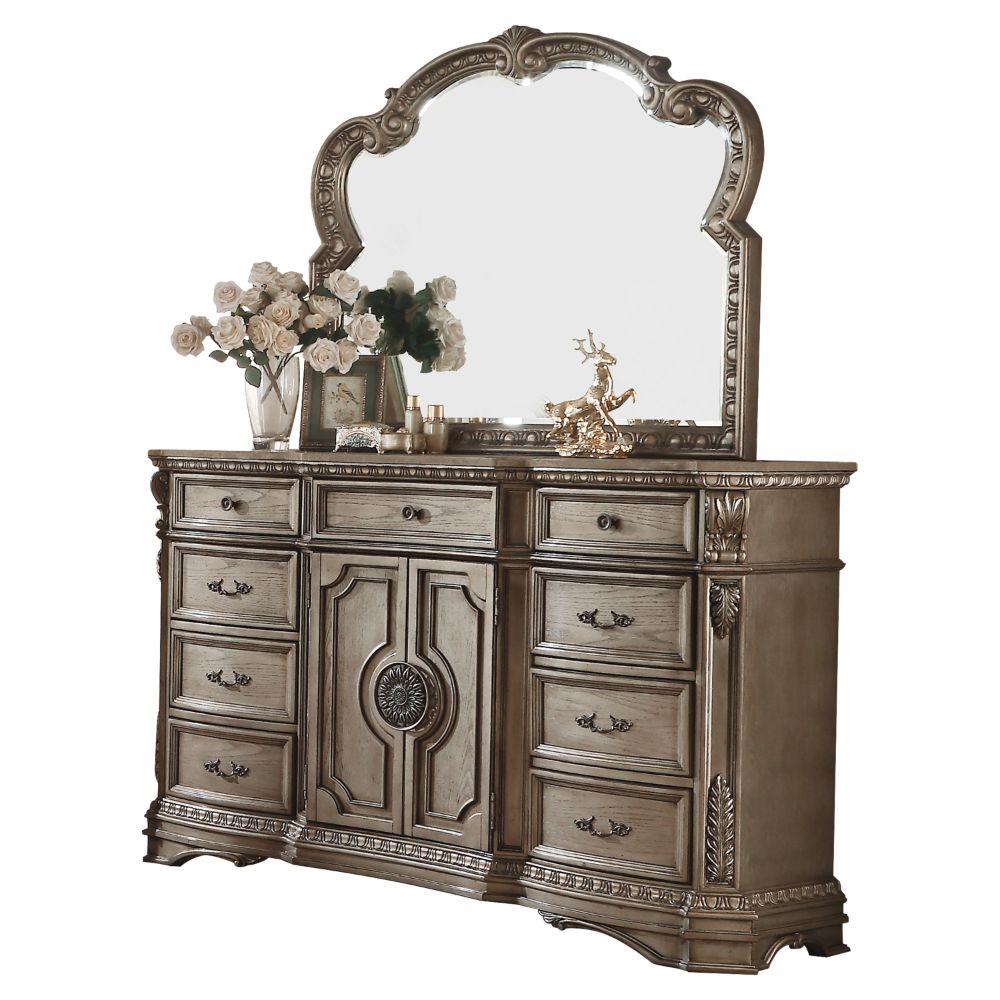 Northville Carved Bedroom Case Pieces