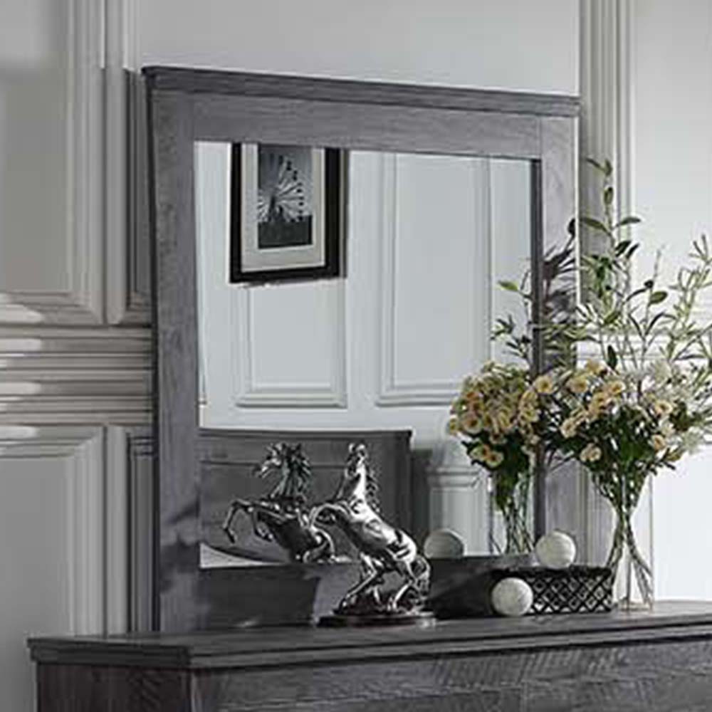 Vidalia Rustic Wood Frame Mirror