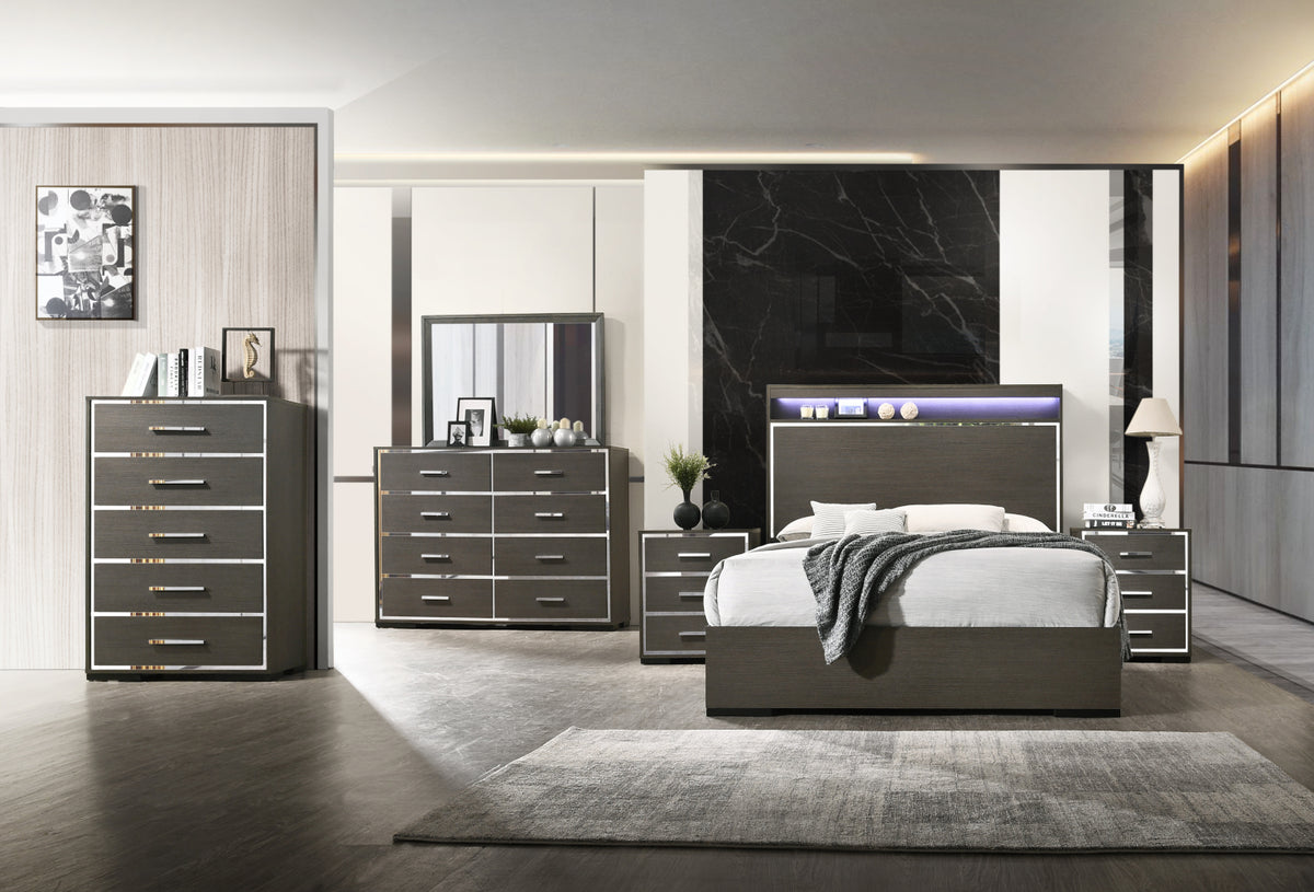 Escher LED Panel Bedroom Collection