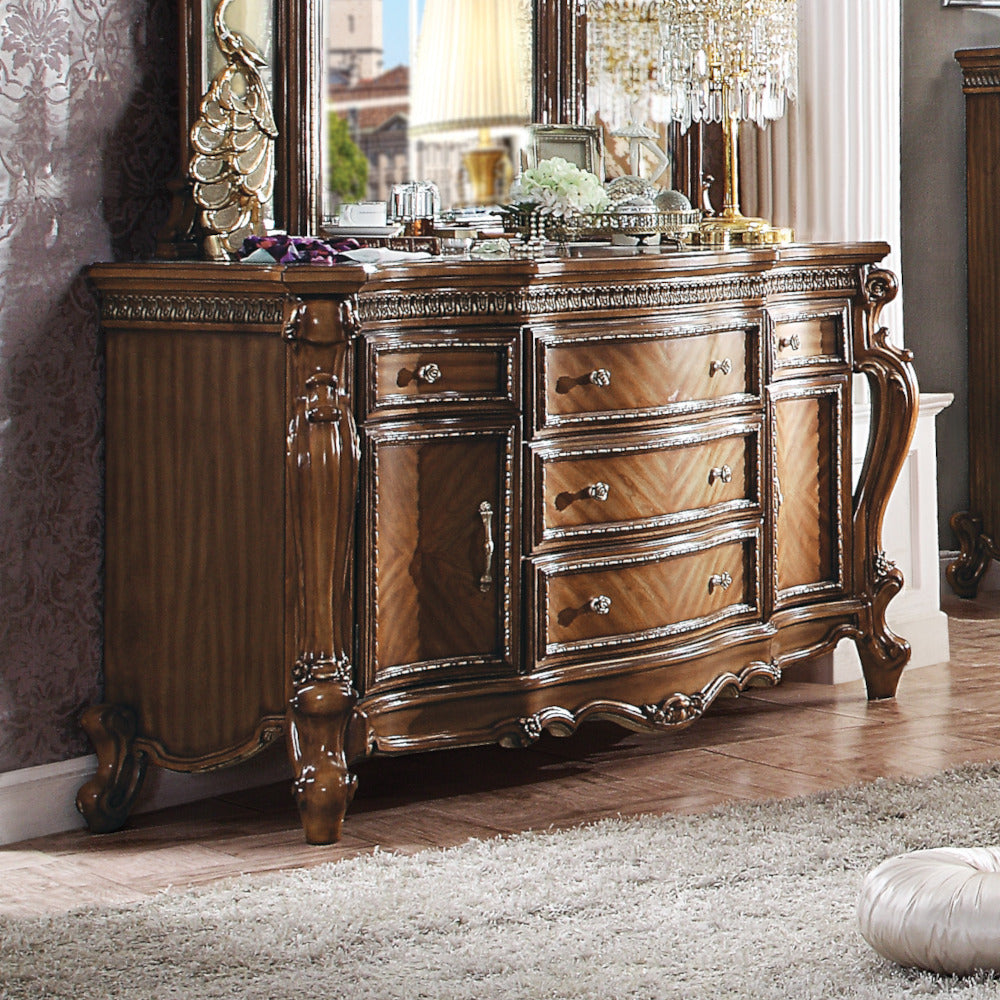Picardy Bow-Front Bedroom Storage