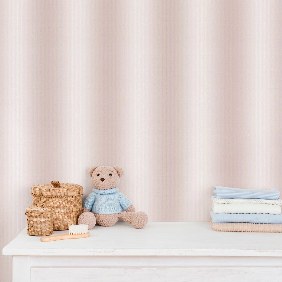 Galerie Bambino Tiny Stripes Wallpaper