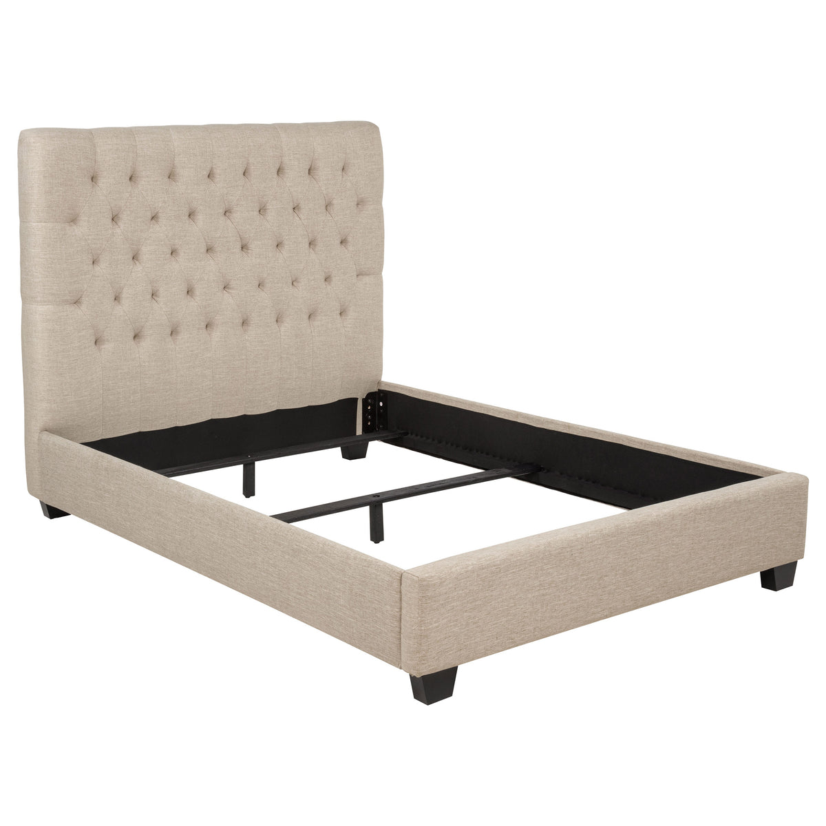 Chloe Button-Tufted Upholstered Bed or Headboard - Full