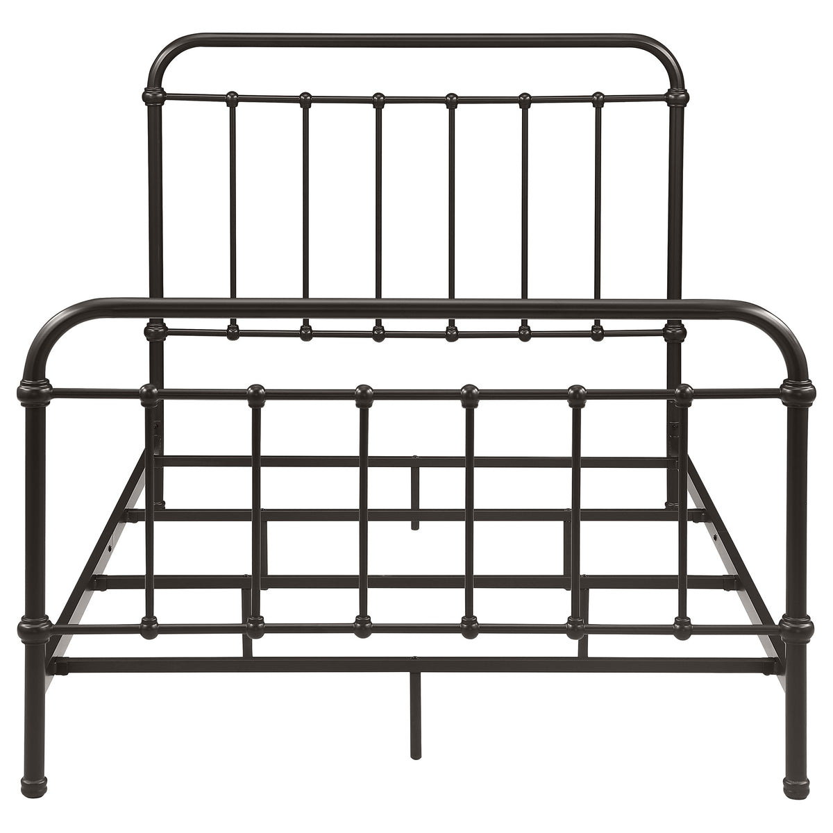 Livingston Metal Spindle Bed & Daybed with Trundle - Farmhouse Dark Bronze, Twin to Eastern King – view 20