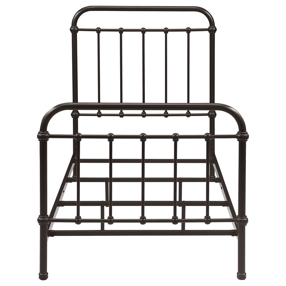 Livingston Metal Spindle Bed & Daybed with Trundle - Farmhouse Dark Bronze, Twin to Eastern King – view 11