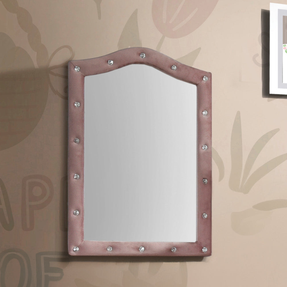 Reggie Tufted Upholstered Mirror