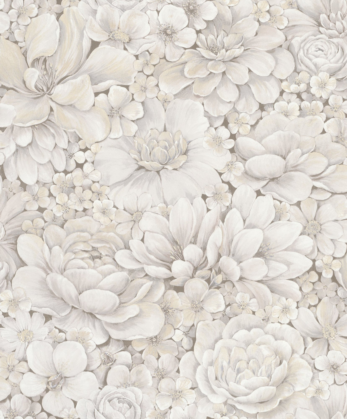 Galerie Eden Floral Texture Wallpaper