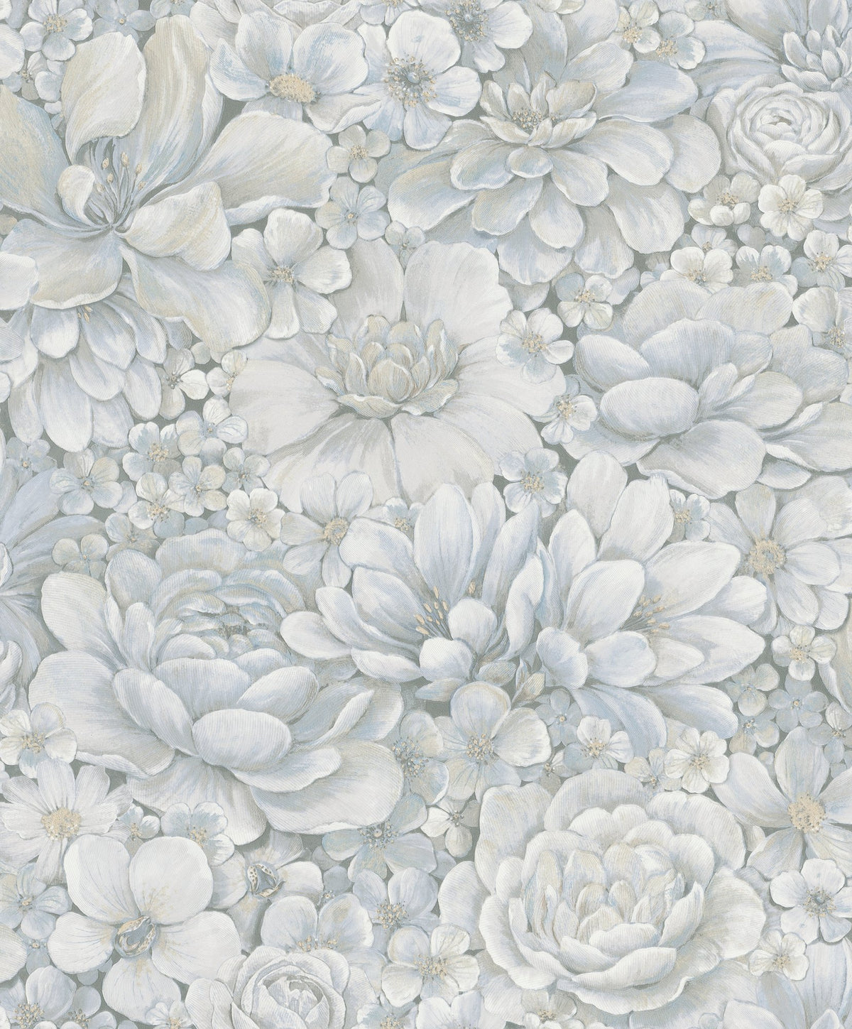 Galerie Eden Floral Texture Wallpaper