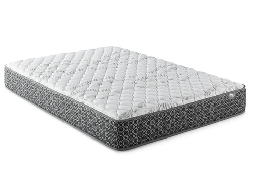 Hayes 11" Firm Tight Top Hybrid Mattress - Tencel Blend Cover & Open Coil Support, Made in USA, Twin to California King