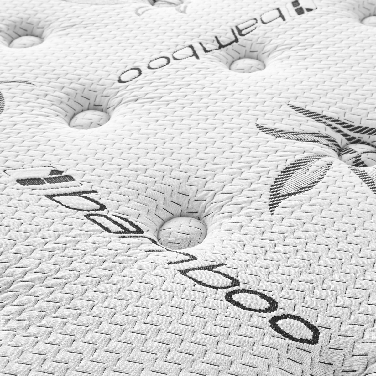 Sommet 13" Euro Top Hybrid Mattress - Firm Feel, Bamboo Cover & Wrapped Coils, Made in USA, Twin to California King โ view 13
