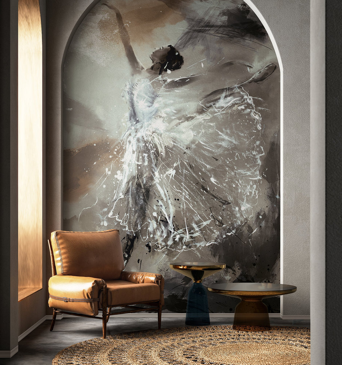 Galerie City Romance Motif Wall Mural