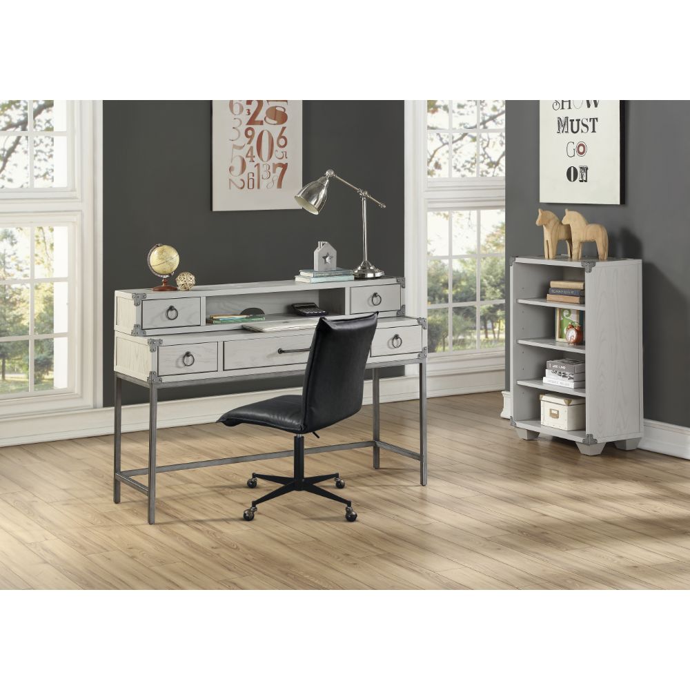 Orchest Industrial Writing Desk & Hutch