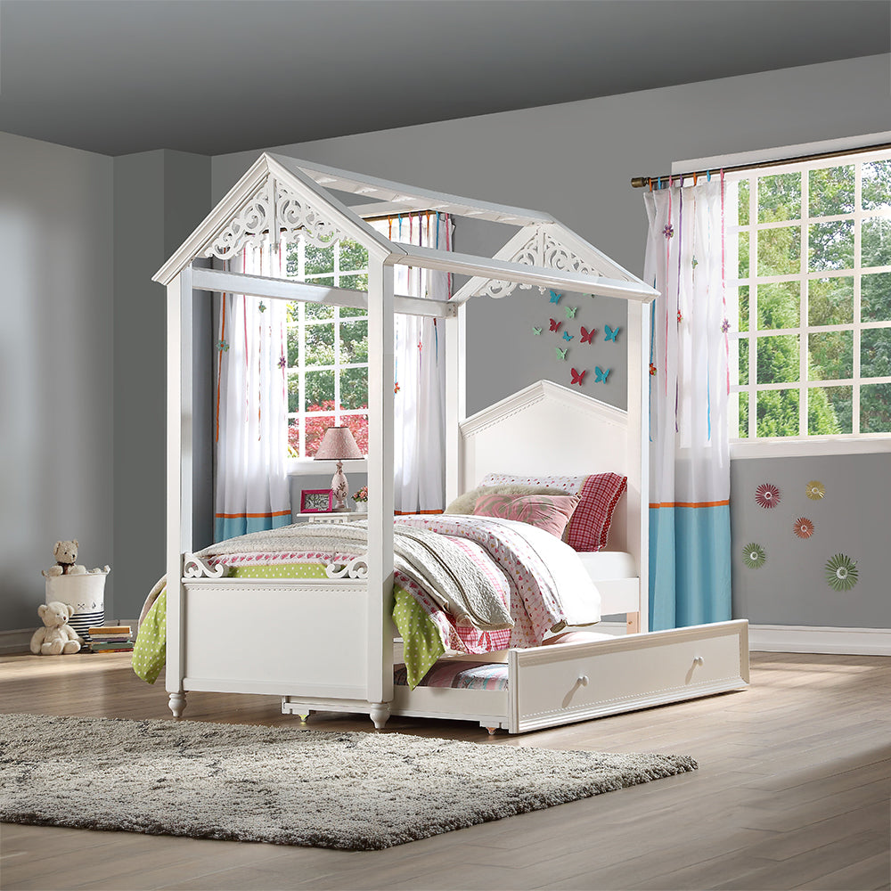 Rapunzel Cottage House Canopy Bed