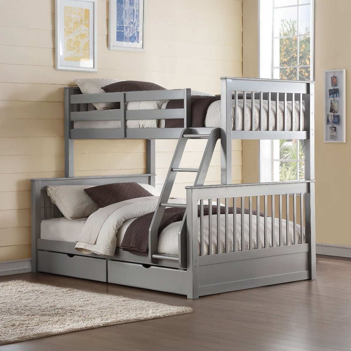 Haley II Twin over Full Bunk Bed