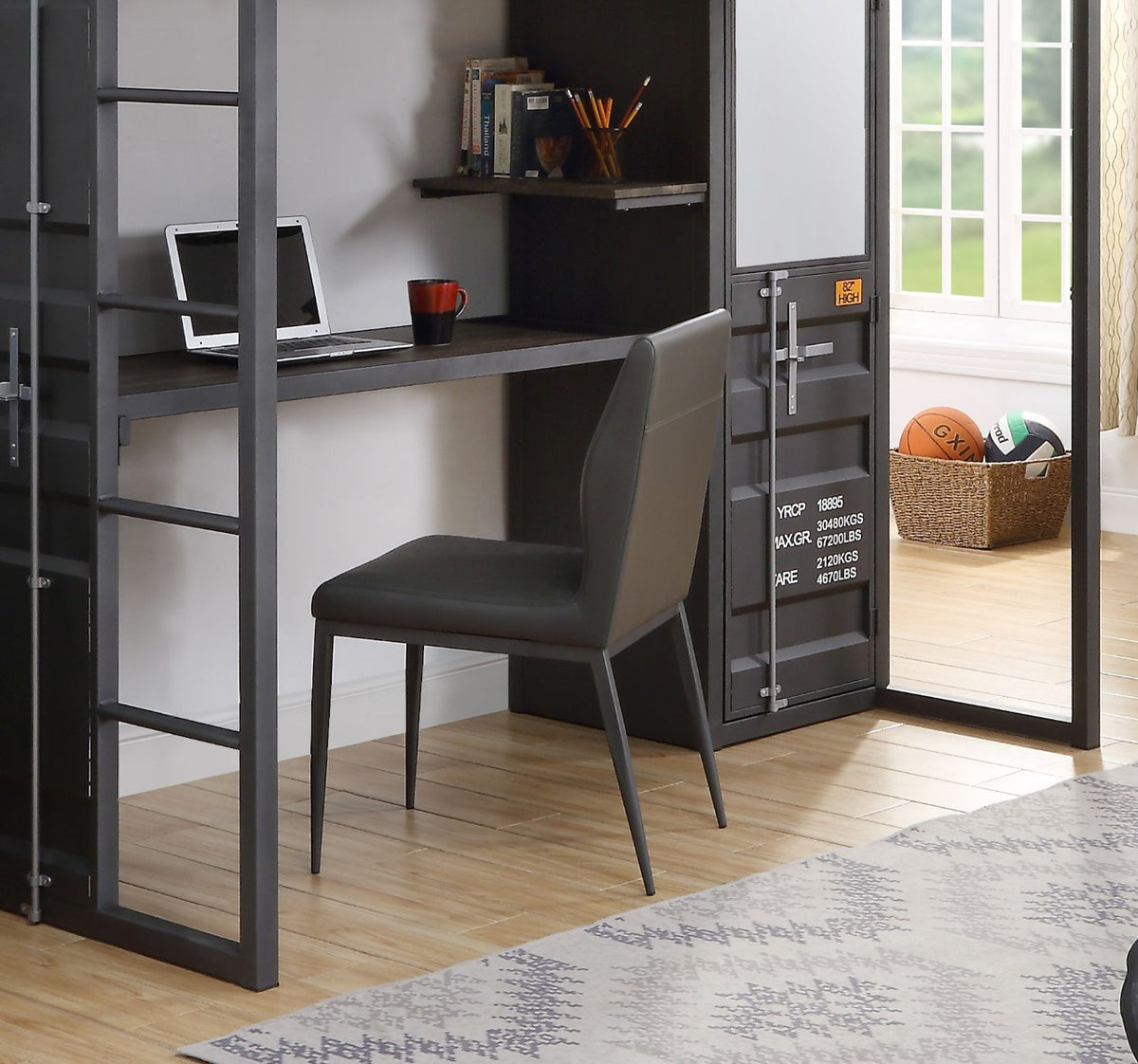 Cargo Industrial Shipping Container Bedroom Storage