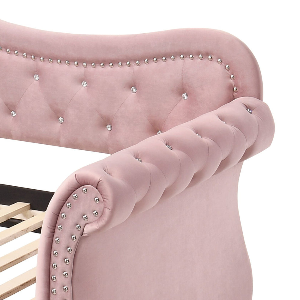 Adkins Upholstered Twin Daybed with Trundle