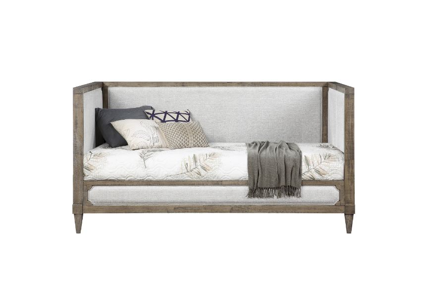 Artesia Upholstered Twin Daybed & 5-Drawer Chest