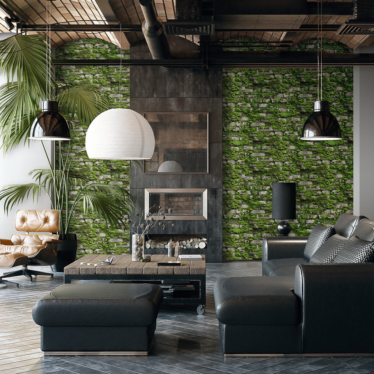 Galerie The Bricks And More Stone optic Wallpaper