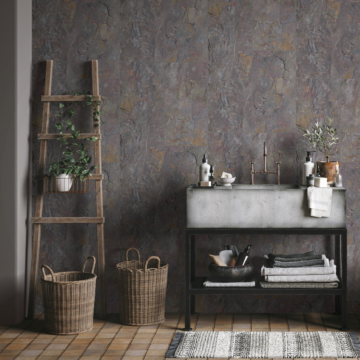 Galerie The Bricks And More Tile optic Wallpaper