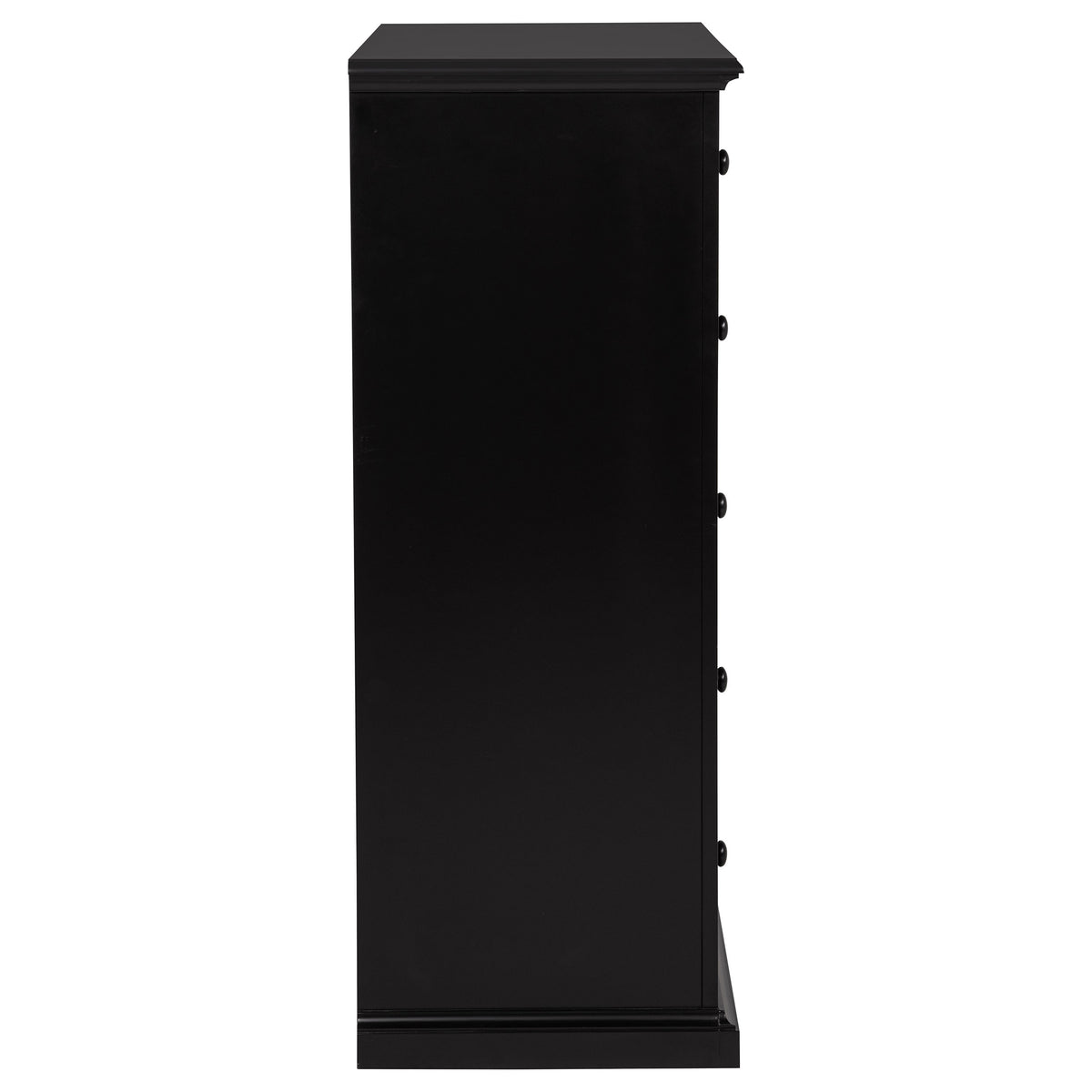 Sumerlin 6-Drawer Chest - Transitional Bedroom Storage with Round Knobs in Black, Cappuccino, Brown or White – view 13