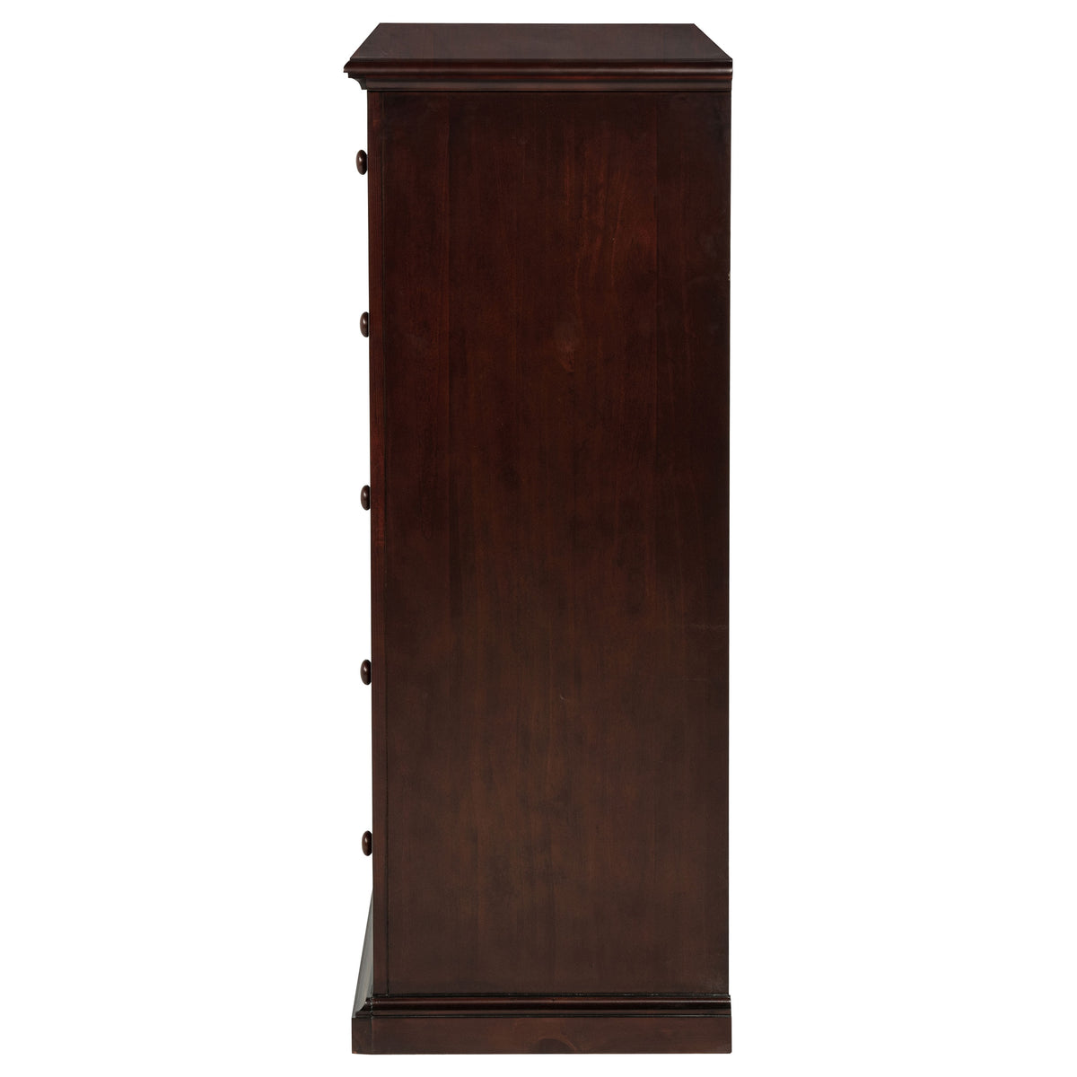 Sumerlin 6-Drawer Chest - Transitional Bedroom Storage with Round Knobs in Black, Cappuccino, Brown or White – view 20