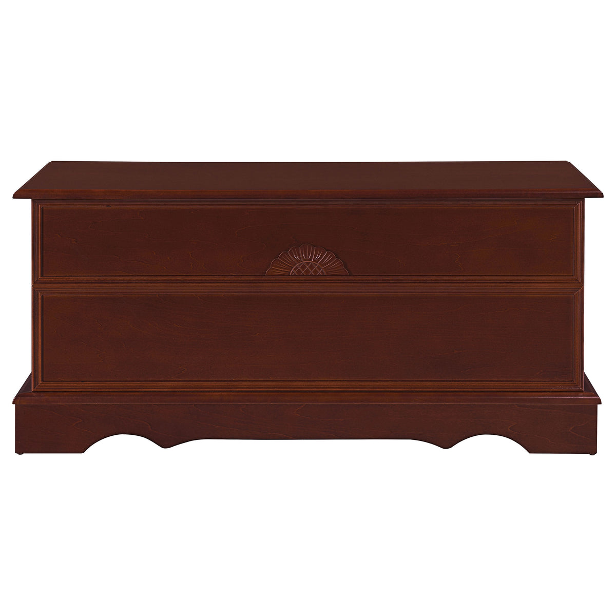 Paula Cedar Chest - Classic Locking Storage Trunk in Warm Brown – view 5