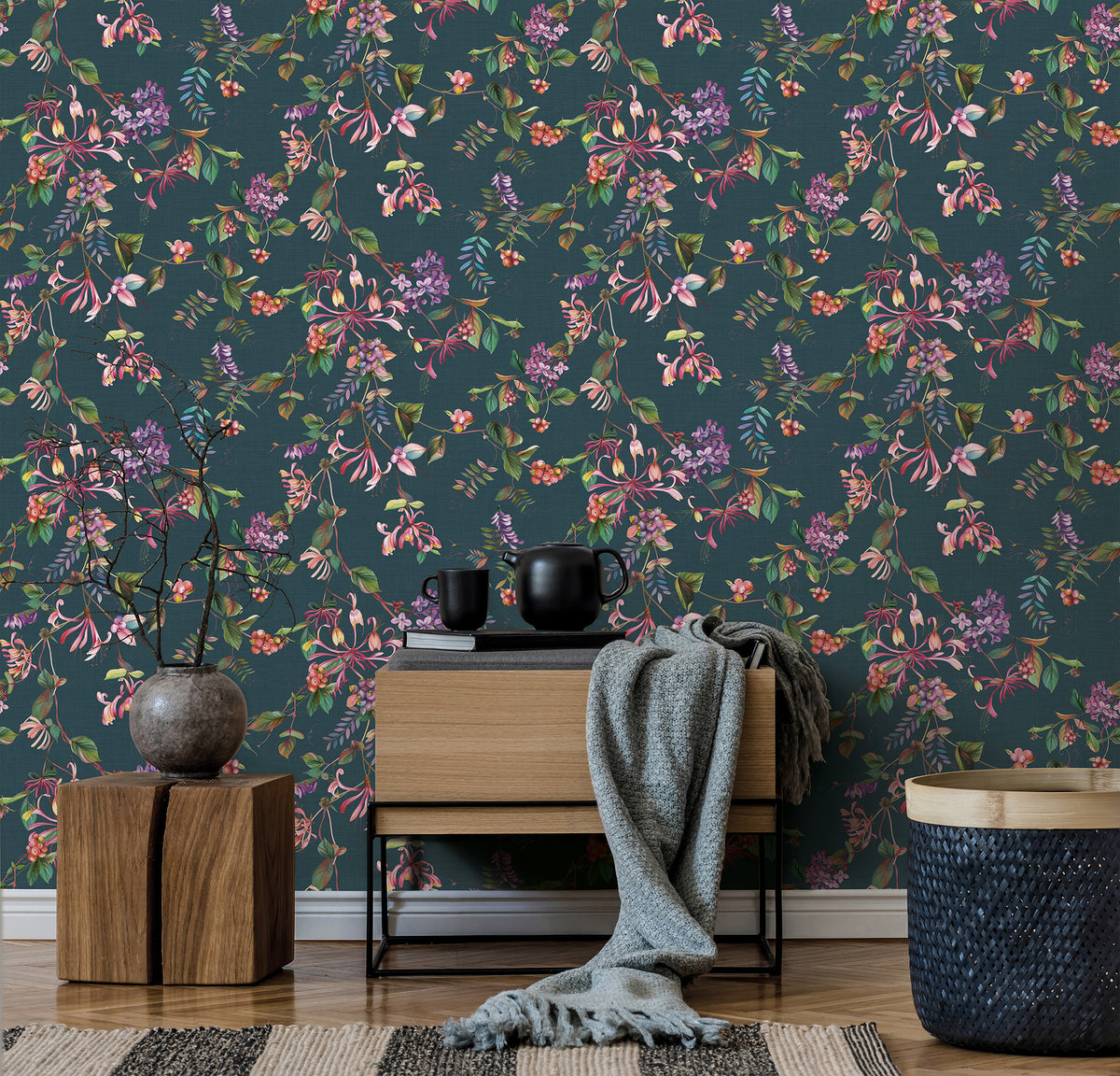 Galerie Flora Summer Bouquet Wallpaper
