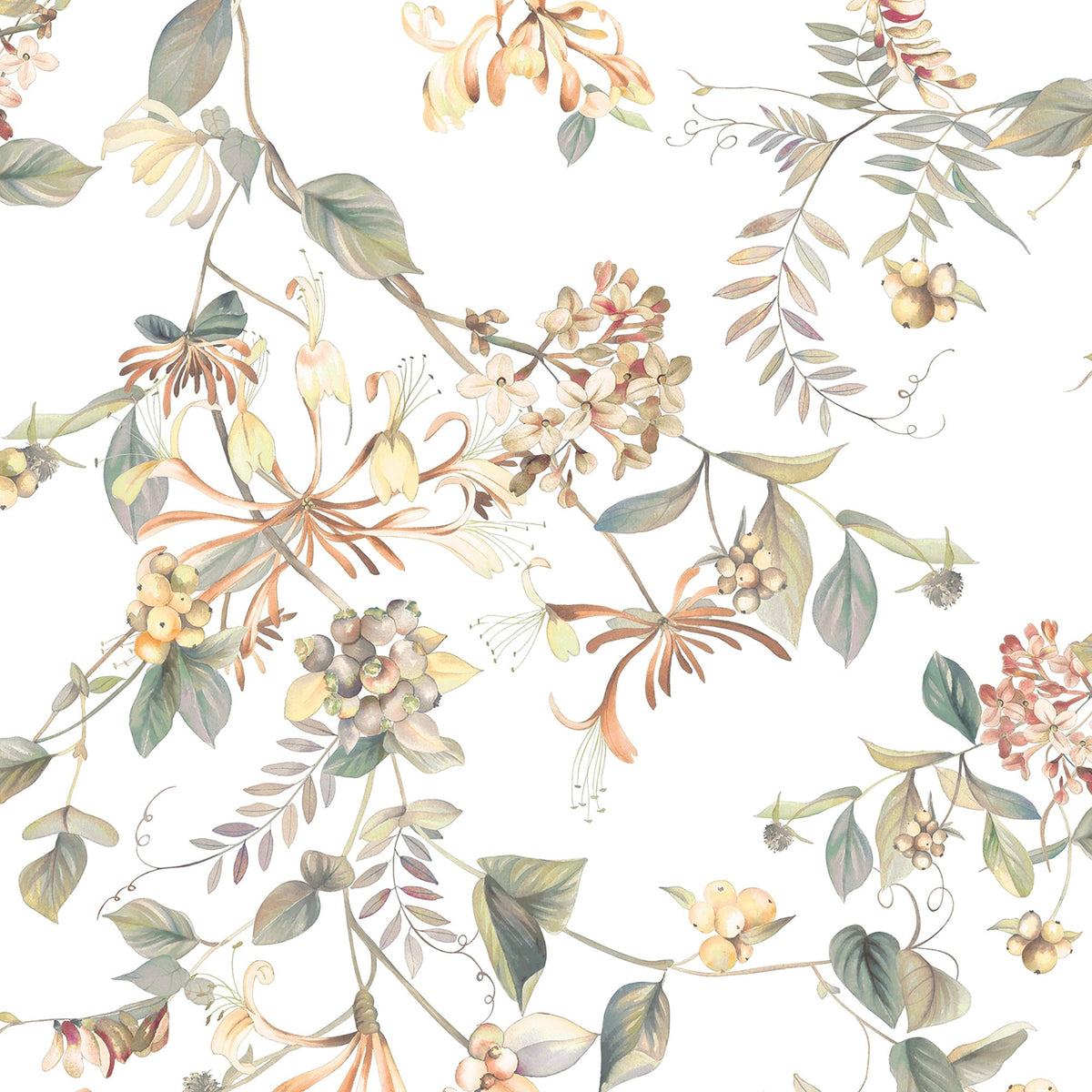 Galerie Flora Summer Bouquet Wallpaper