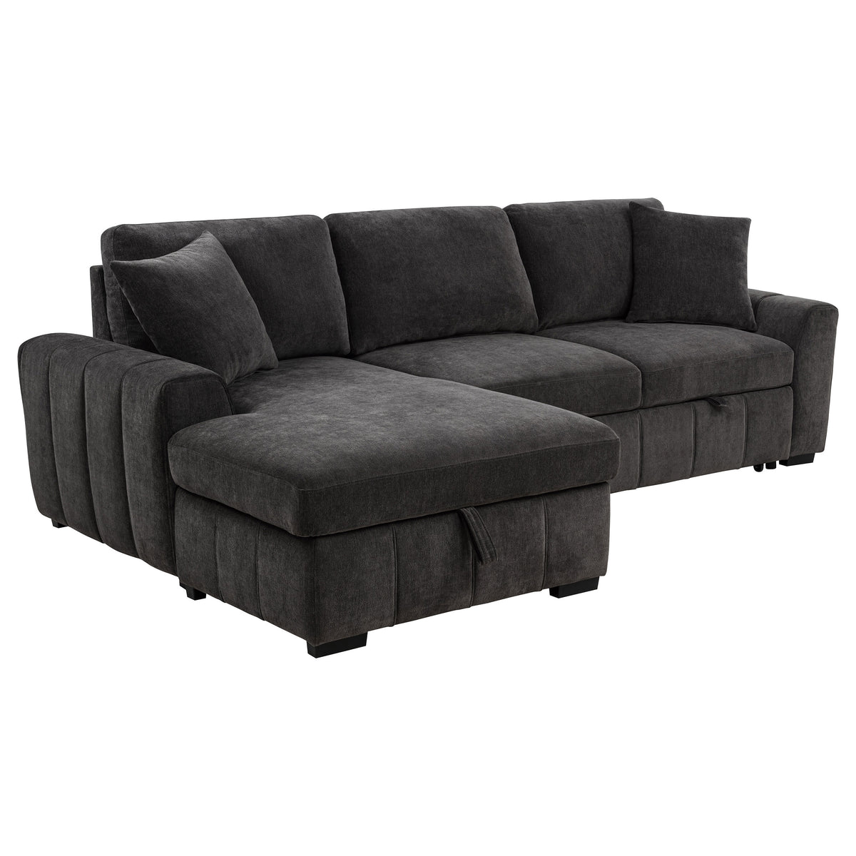 Pastrana Sleeper Sectional Sofa with Left-Facing Chaise