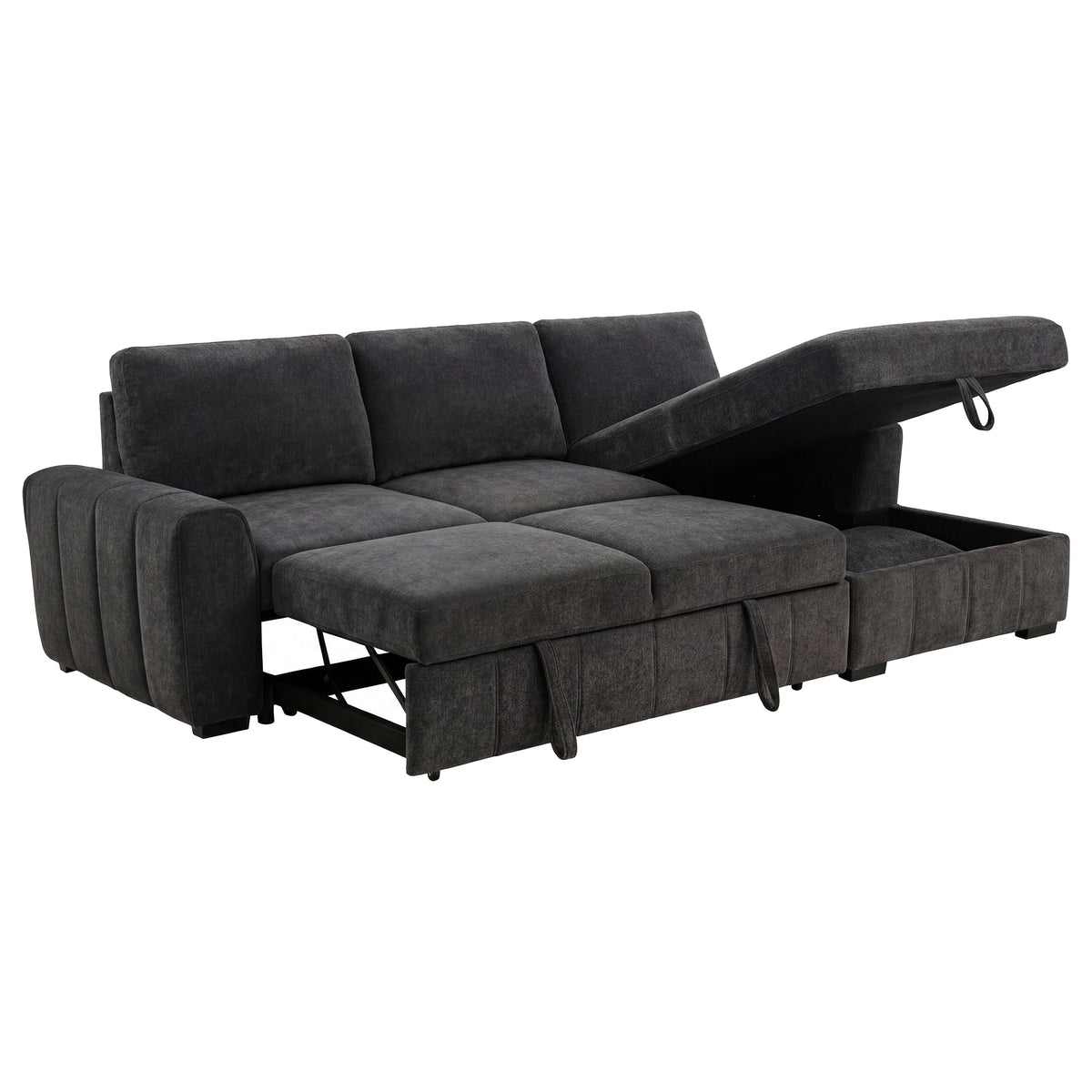 Pastrana Sleeper Sectional Sofa with Right-Facing Chaise