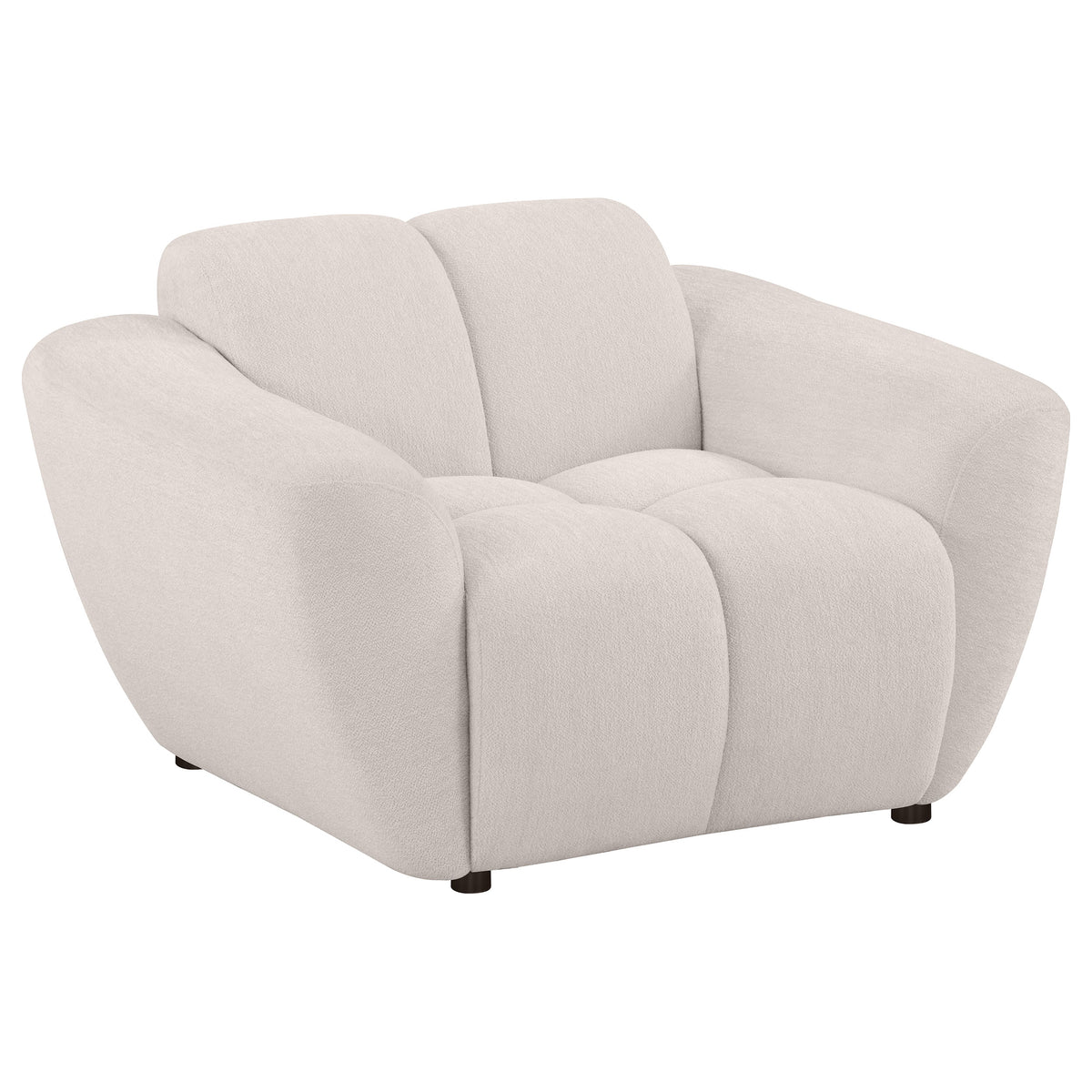Destino Splayed Arm Sofa, Loveseat & Accent Chair - Accent Chair