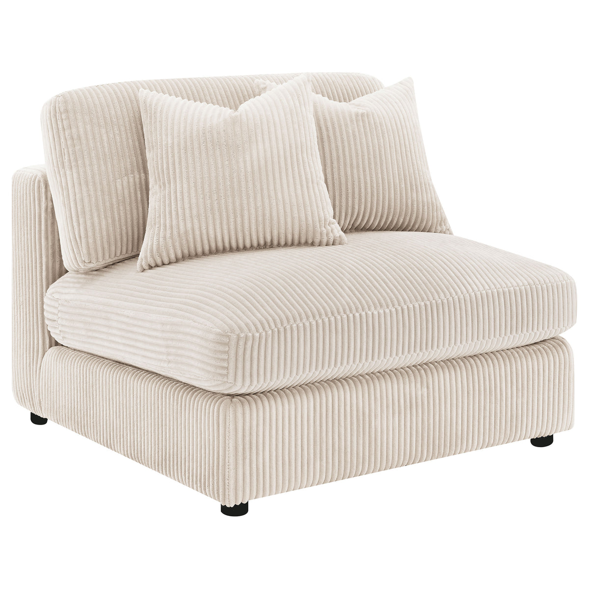 Blaine Reversible Chaise Sectional & Armless Chair - Armless Chair Only
