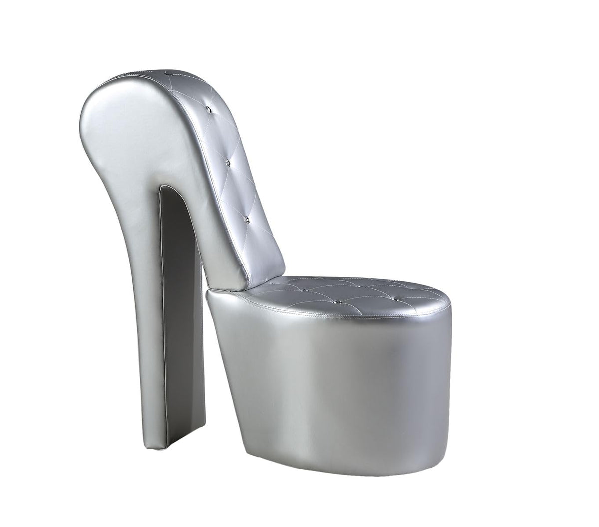 Tristam 40" Modern Glam High Heel Lounge Chair