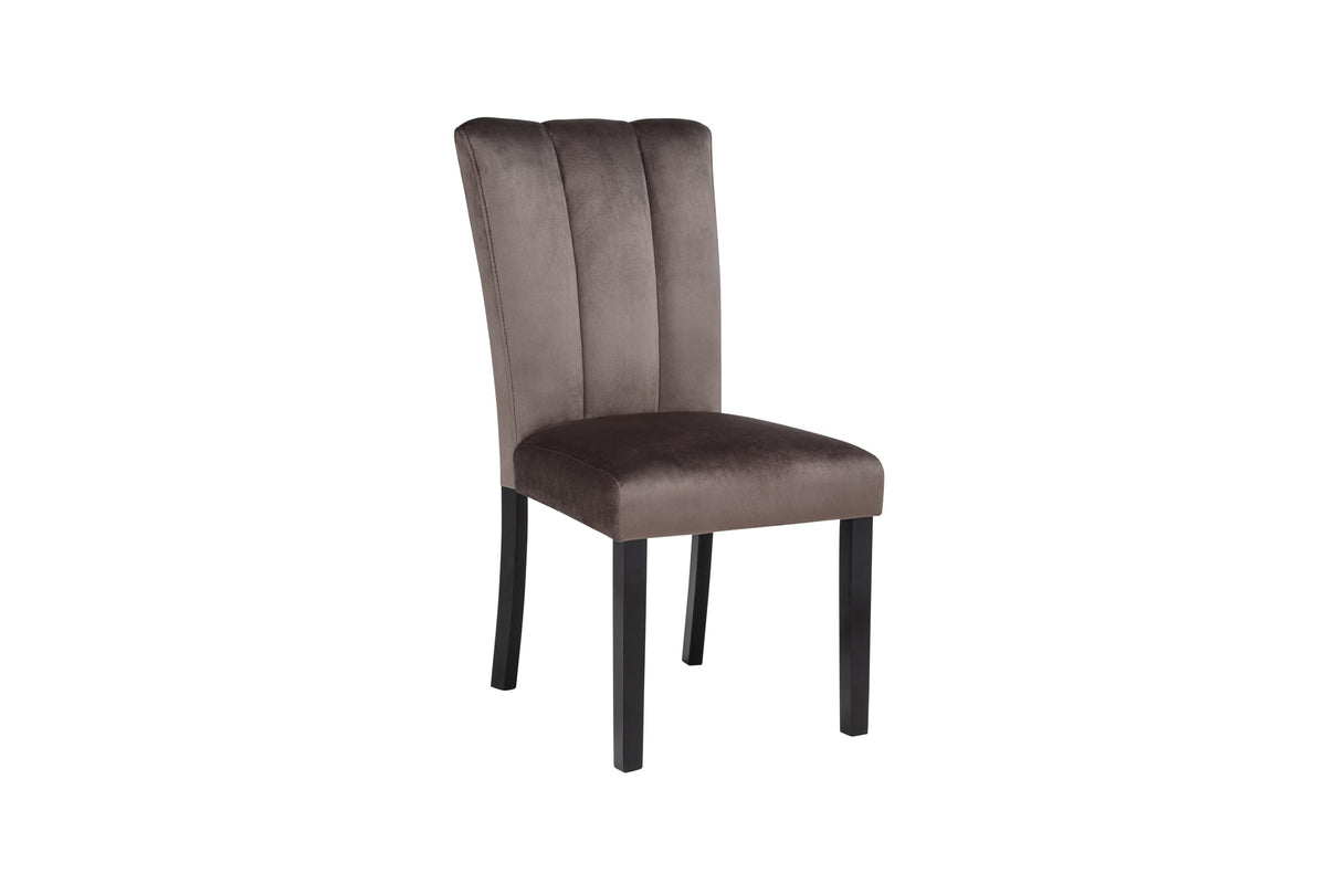 Sheridan Upholstered Velvet Parson Dining Chairs - detail view