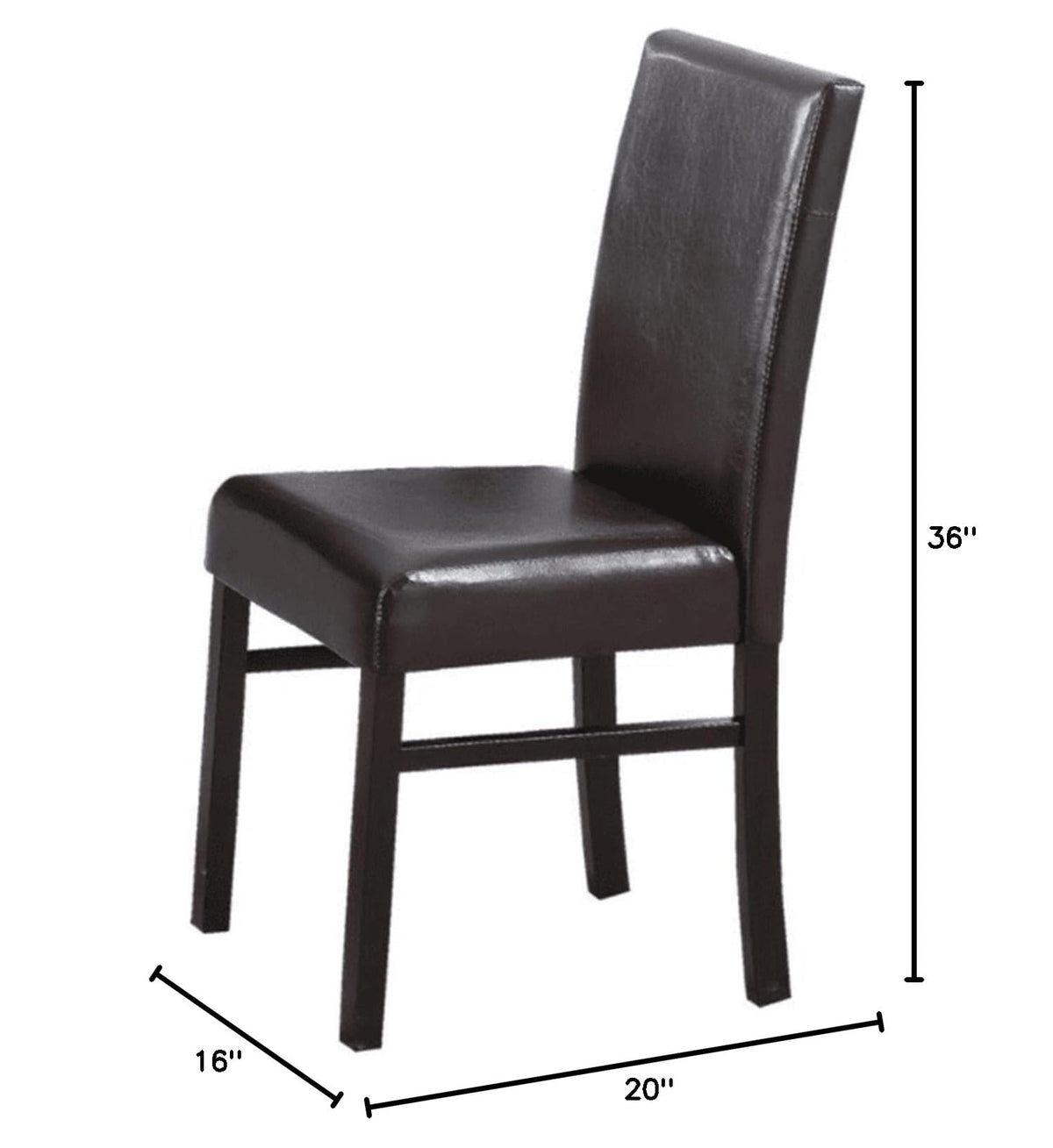 Britney Parson Dining Chair - side view
