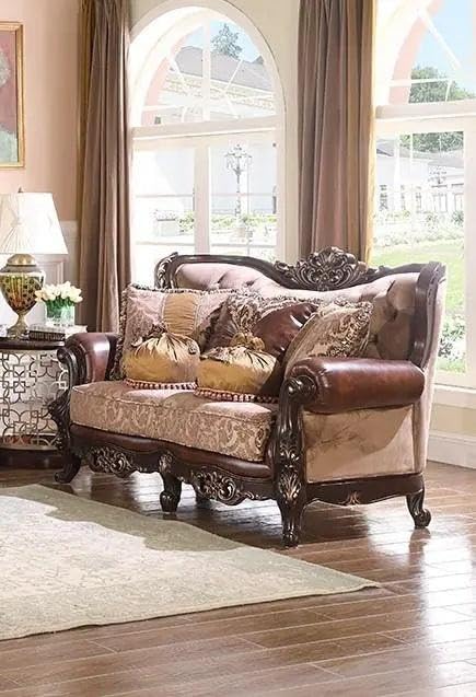 Phoenix Cherry Sofa & Loveseat Set — product view 3