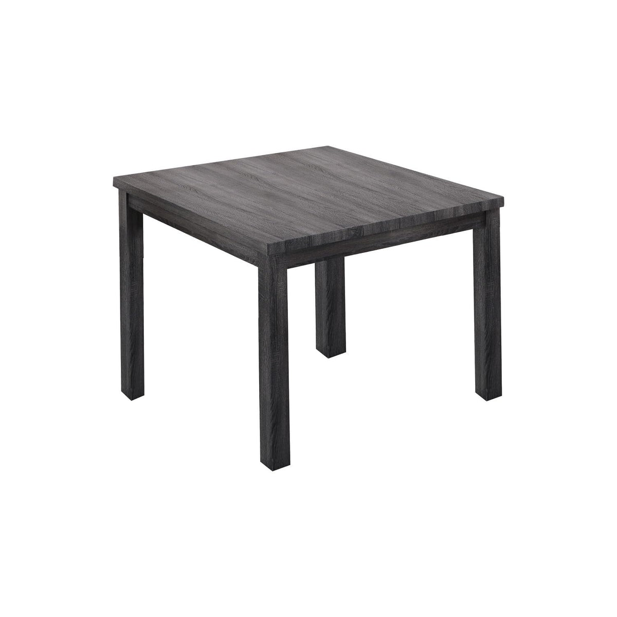 Helena 6 Pcs DIning Set with Bench in Antique Grey - angle view
