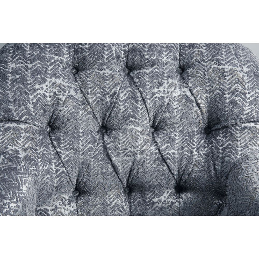 Gaura Button-Tufted Accent Chair