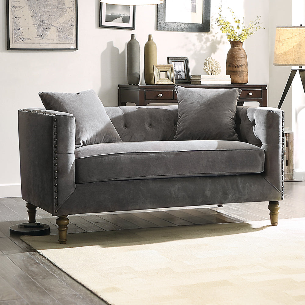 Sidonia Tufted Loveseat & Chair