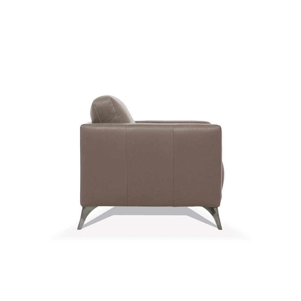 Malaga Italian Top Grain Leather Sofa, Loveseat & Chair