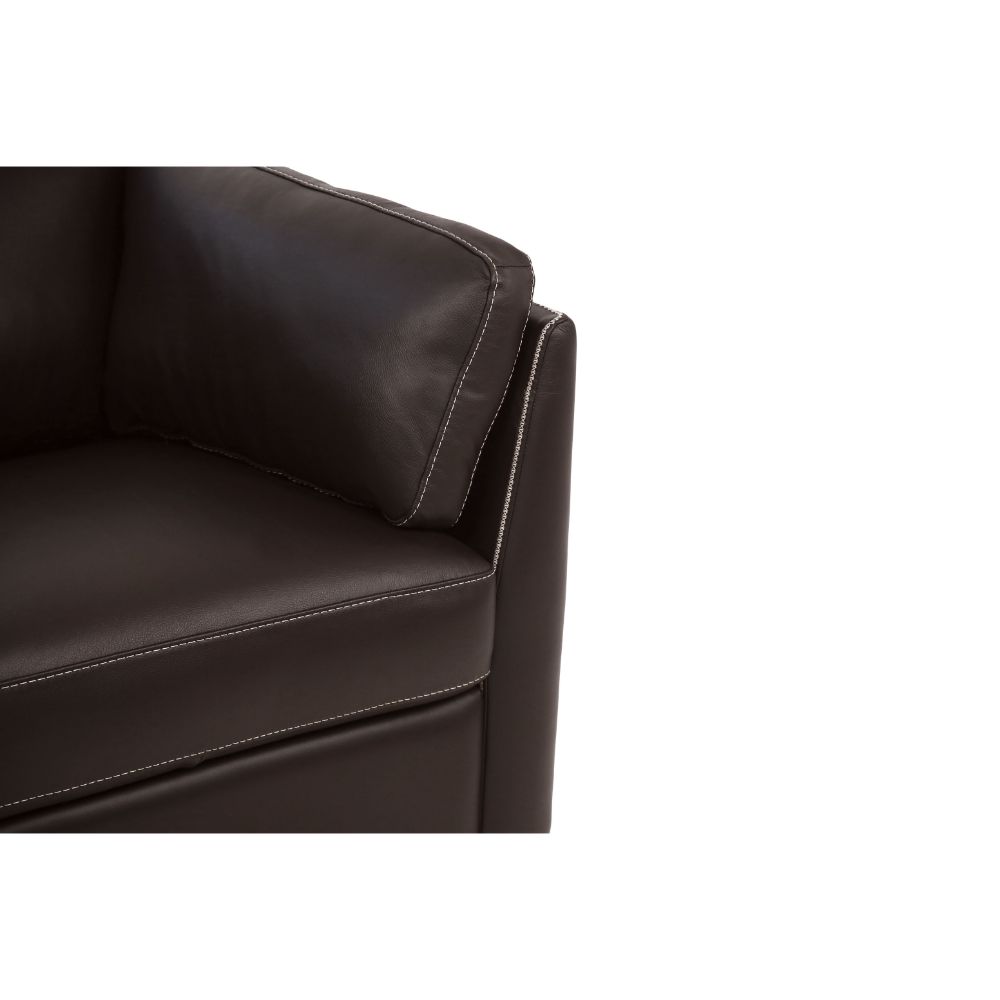 Matias Top Grain Leather Sofa, Loveseat & Chair