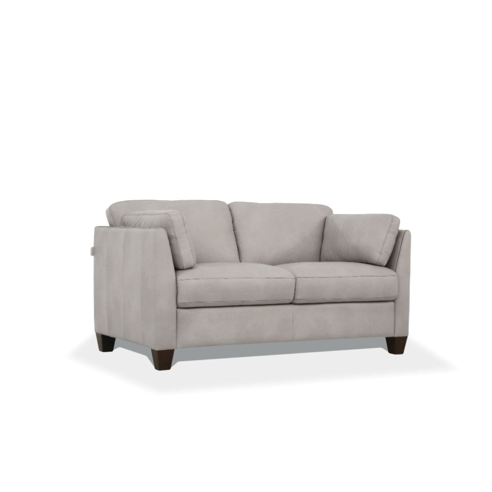 Matias Top Grain Leather Sofa, Loveseat & Chair
