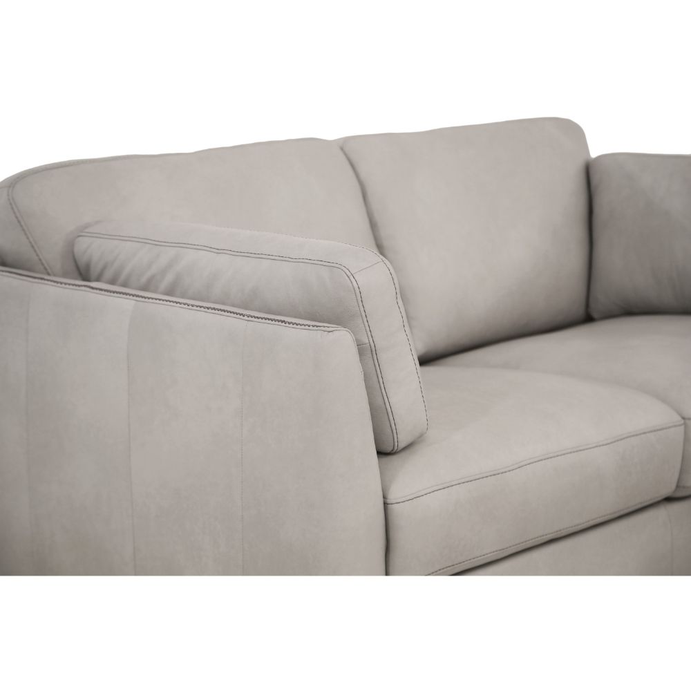 Matias Top Grain Leather Sofa, Loveseat & Chair