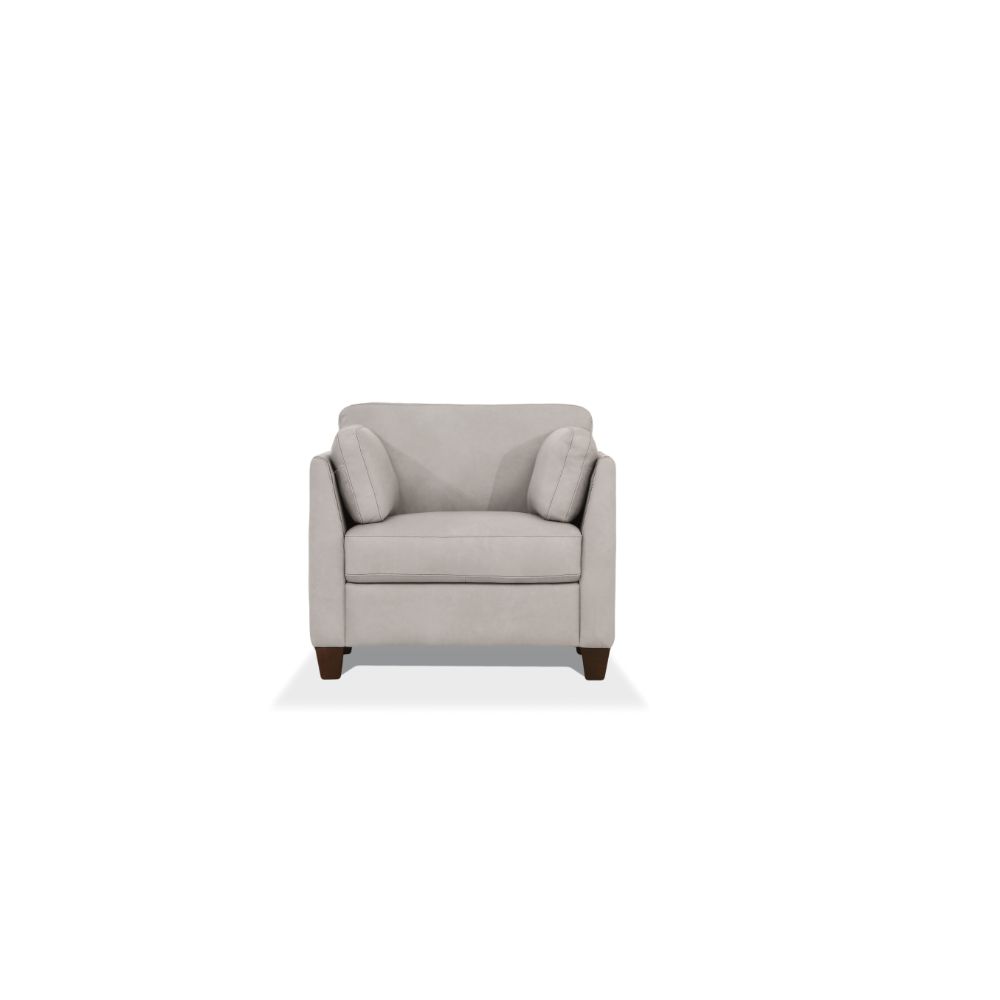 Matias Top Grain Leather Sofa, Loveseat & Chair