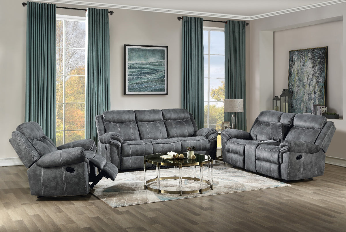 Zubaida Reclining Sofa, Loveseat & Glider Recliner