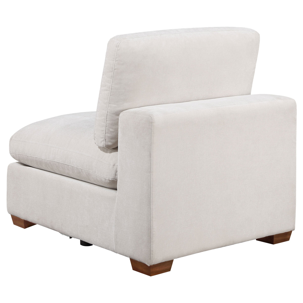 Lakeview Modular Sectional Sofa - Ivory Chenille with Wide Track Arms, 5 & 6-Piece Configurations, Armless Chair & Ottoman – view 11